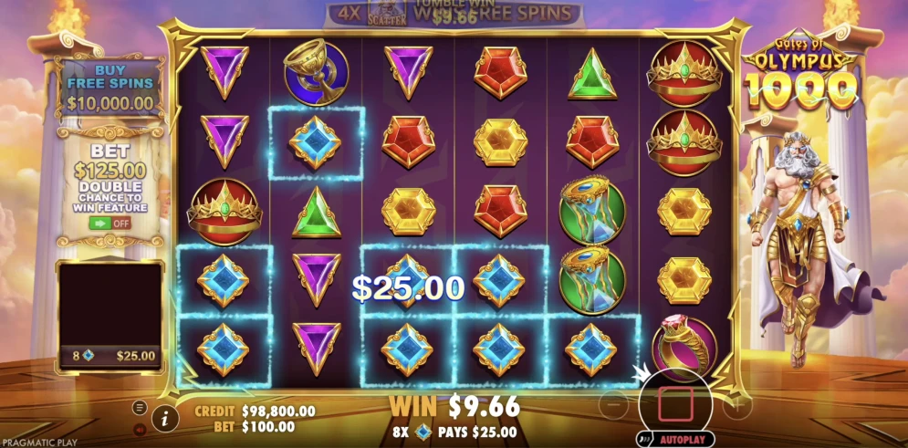 Gates of Olympus 1000 Slot