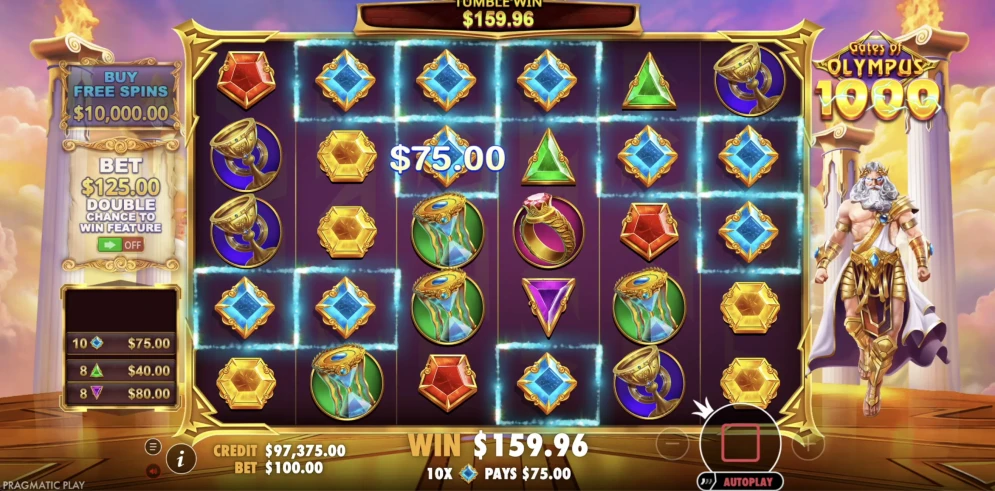 Gates of Olympus 1000 Slot
